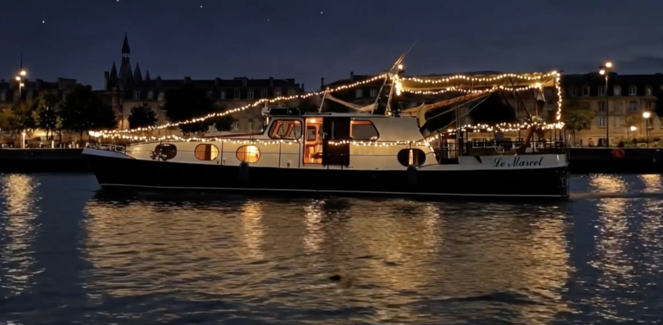 Repas croisière sur la Garonne